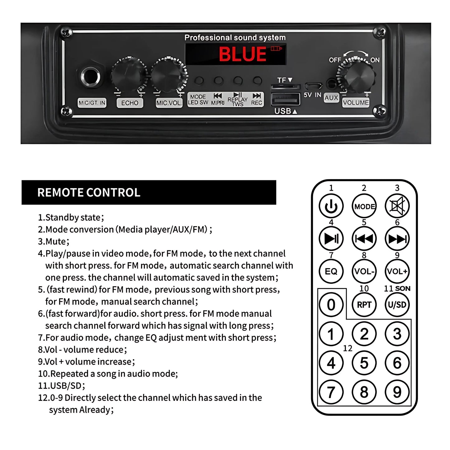 Sound Wave Speaker TR-03