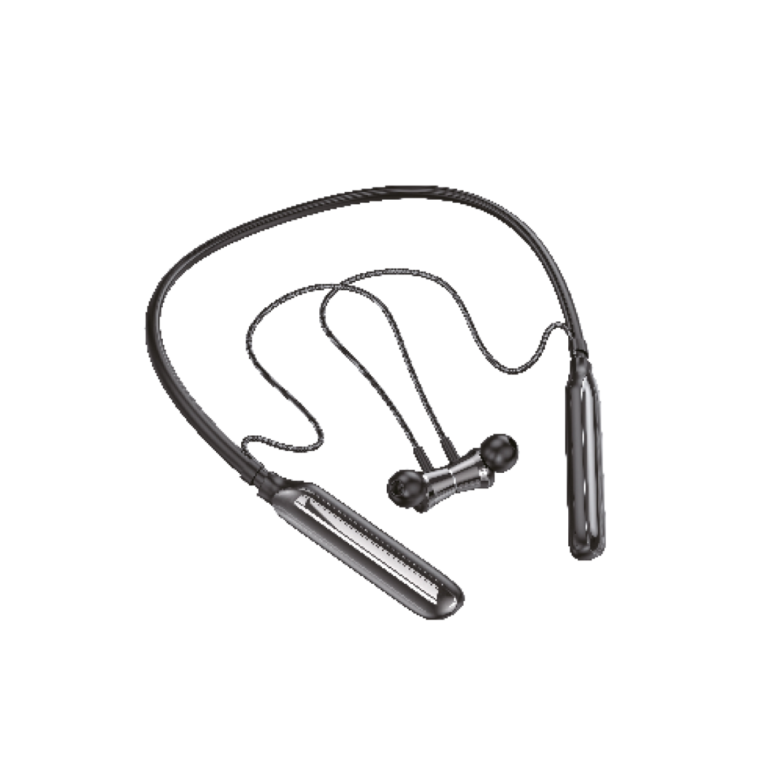 Bluetooth Wireless Neckband with voice changer neckband I Band-18