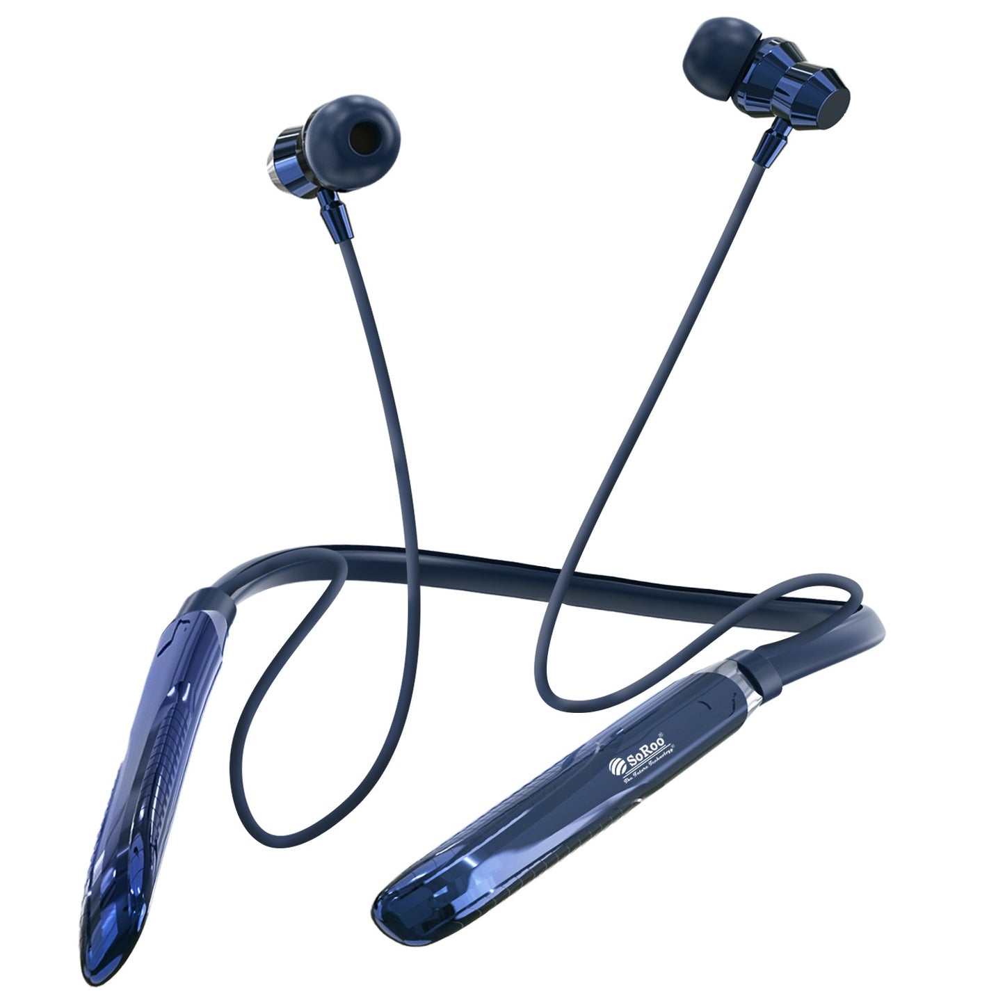 Wireless Neckband | 98 Hours Playtime, ANC ENC Noise Cancellation & BT 5.4 Soroo SR-IBAND-44