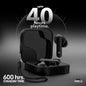 Earbuds Bluetooth 5.4 AI ENC 48Hr SoRoo BUDS20 Black