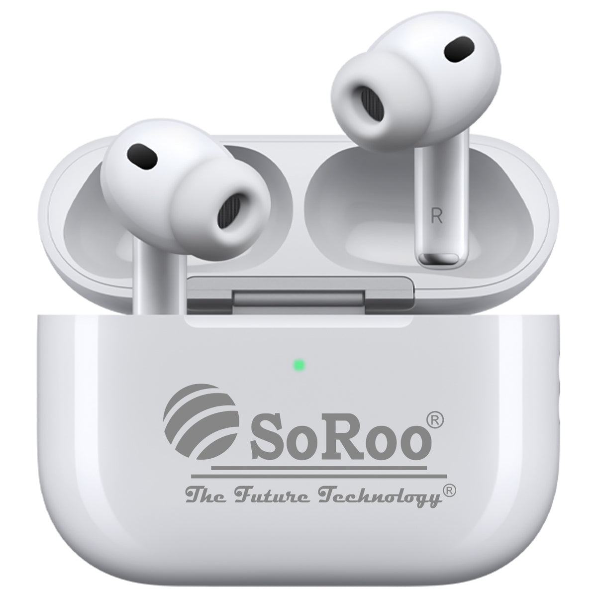 Wireless Bluetooth Earbuds | 42 Hours Playtime & Type-C Charging | Soroo SR-BEATPODS-IPN – White