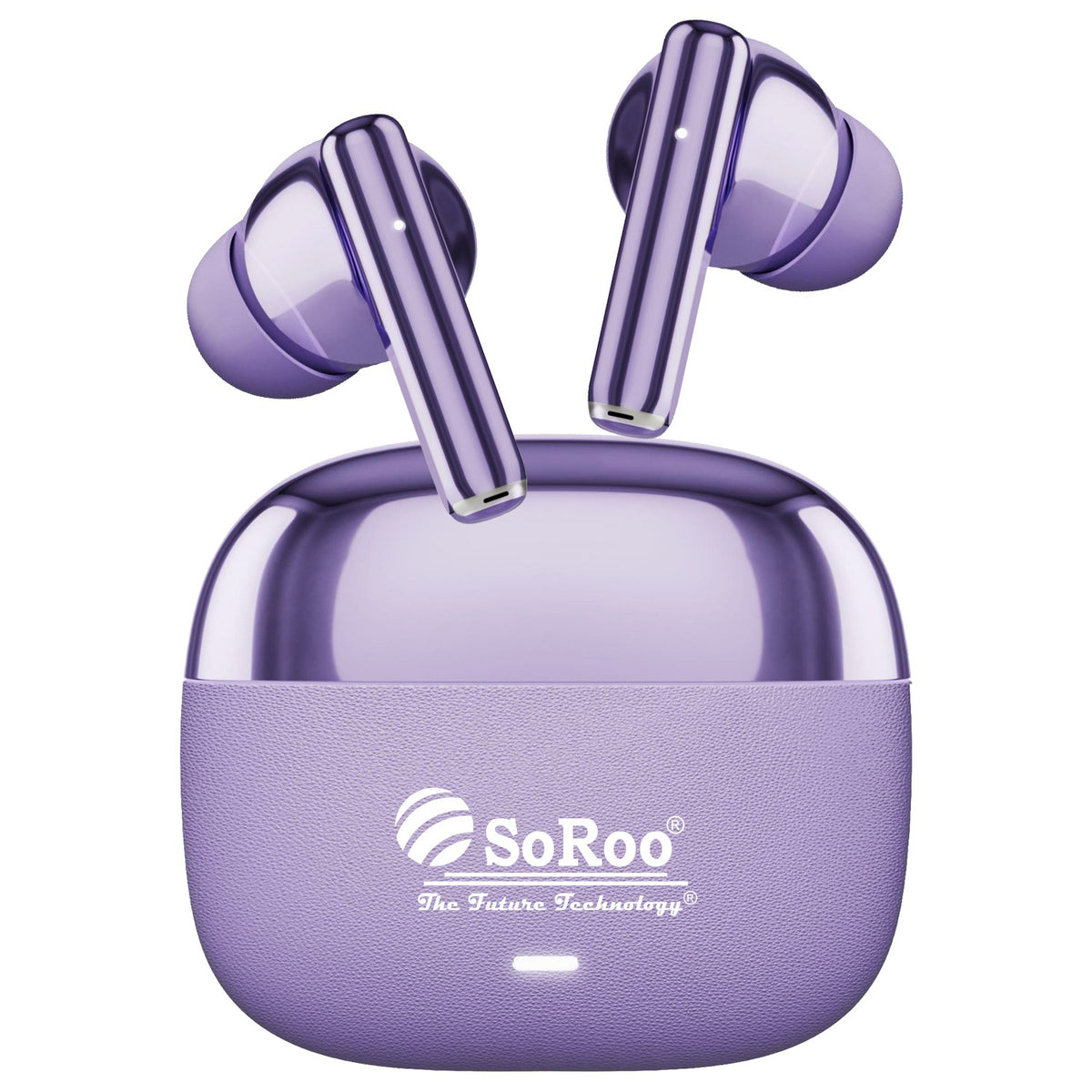 Wireless TWS Earbuds | Bluetooth Wireless Earphones | Soroo SR-BUDS42 – Black/Orange/Purple/Golden