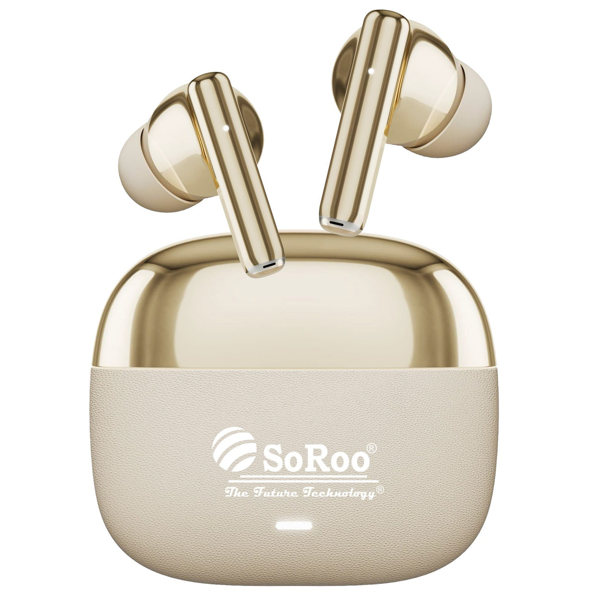 Wireless TWS Earbuds | Bluetooth Wireless Earphones | Soroo SR-BUDS42 – Black/Orange/Purple/Golden