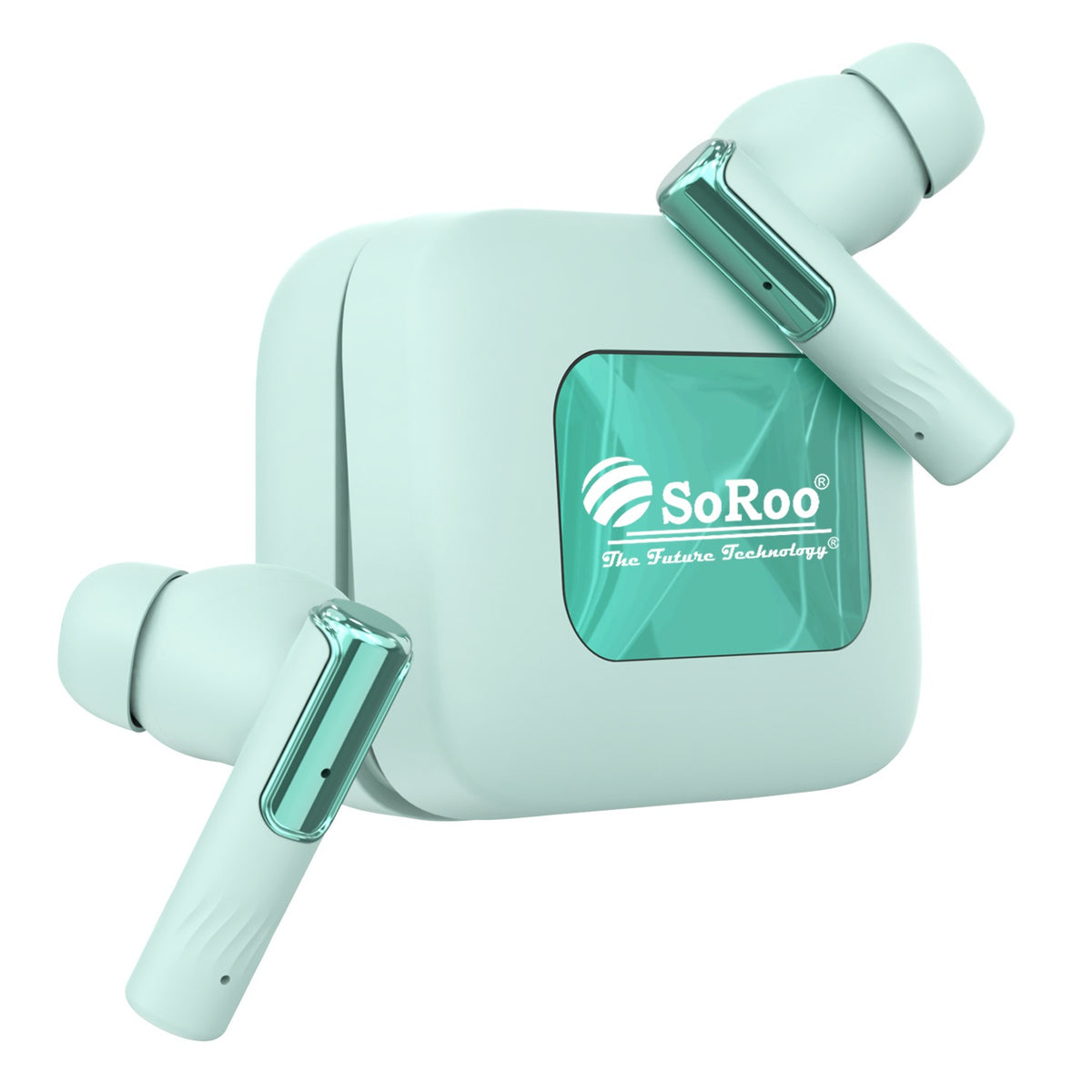 Wireless TWS Earbuds | Bluetooth Wireless Earphones | Soroo SR-BUDS44 – Purple/White/Black/Sky Blue