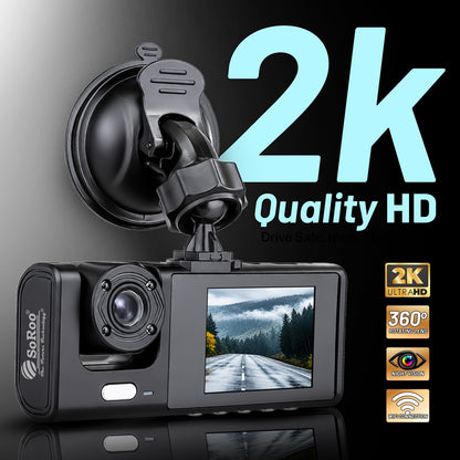Car Dash Camera | 140° Wide Angle Lens with G-Sensor | Soroo SR-DCAM7 – Black