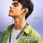 Wireless Neckband Earphones | 100 Hours Playtime, Bluetooth 5.4 & Type-C | Soroo SR-IBAND49 – Black/Green