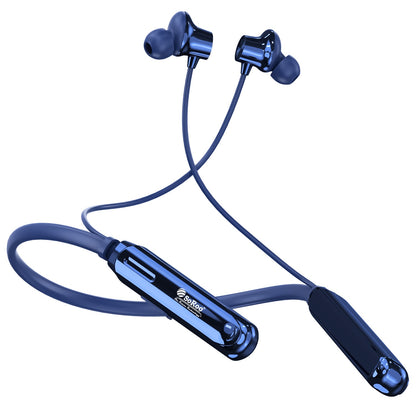 Wireless Neckband Earphones | 96+ Hours Playtime | Soroo SR-IBAND54 – Black/Green