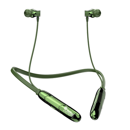 Wireless Neckband Earphones | Bluetooth Wireless Earphones | Soroo SR-IBAND58 – Black/Blue/Green
