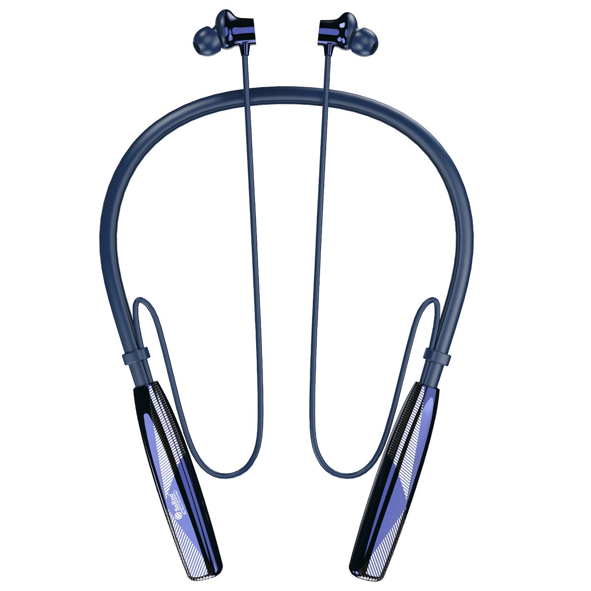 Wireless Neckband Earphones | 96+ Hours Playtime | Soroo SR-IBAND60 – Green/Blue/Black