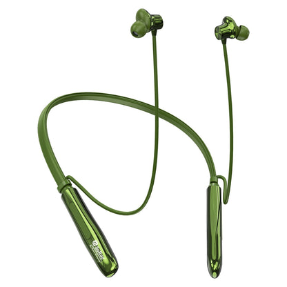 Wireless Neckband Earphones | 98+ Hours Playtime | Soroo SR-IBAND61 – Green/Blue/Black