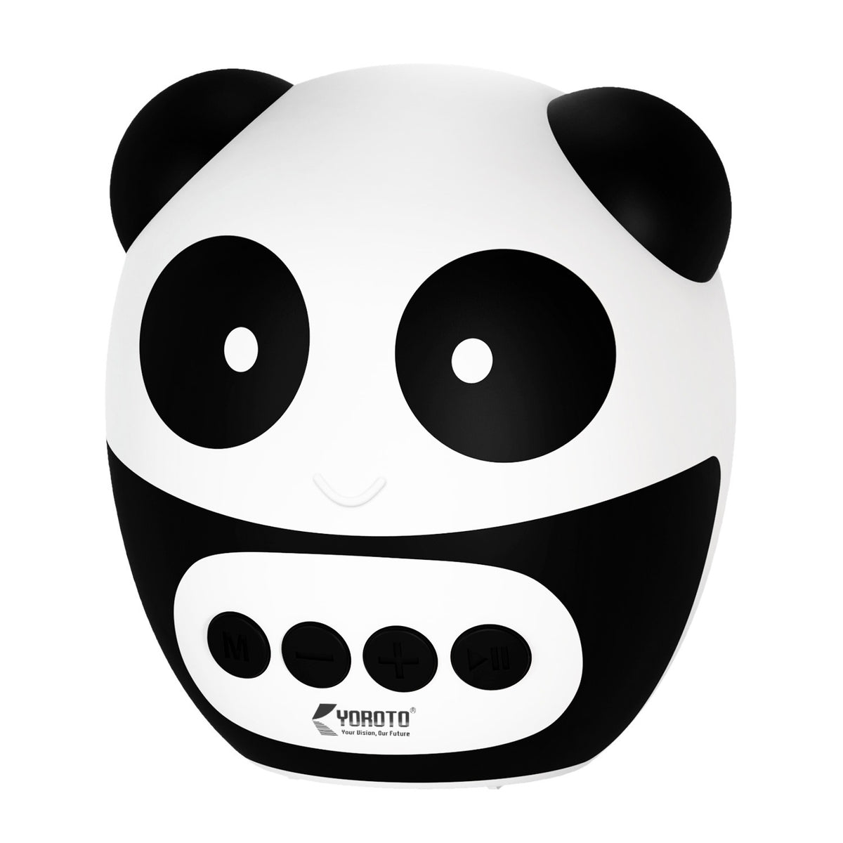 12W Wireless Bluetooth Kids Speaker | 4 Hours Playtime & Kid-Sized Panda Sound | Soroo YO-382 – Sky Blue/Pink/Black