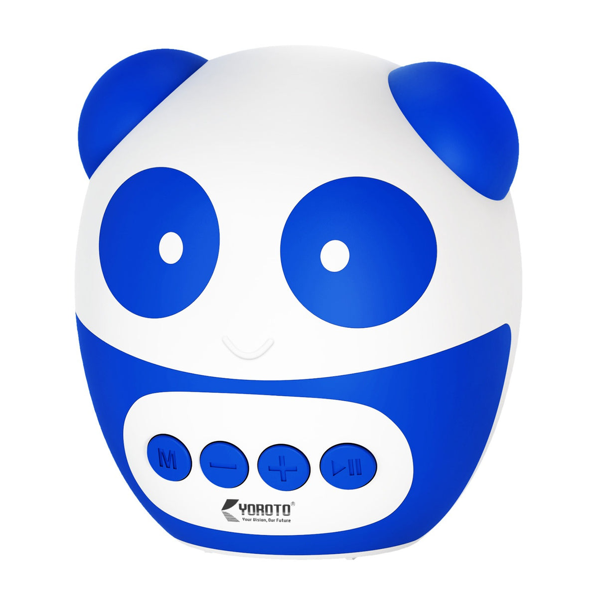12W Wireless Bluetooth Kids Speaker | 4 Hours Playtime & Kid-Sized Panda Sound | Soroo YO-382 – Sky Blue/Pink/Black