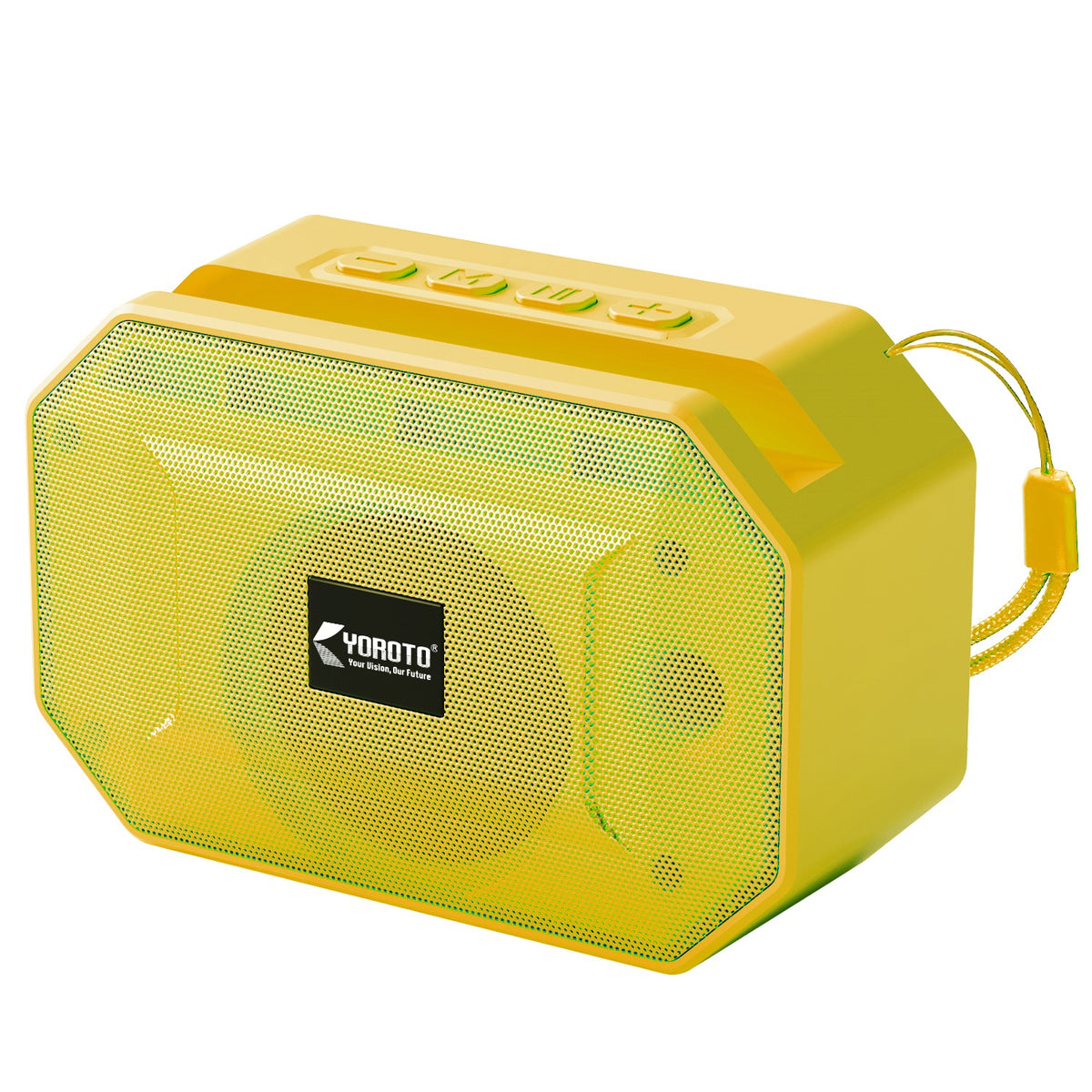 10W Wireless Bluetooth Portable Speaker | 6 Hours Playtime & TWS Mode | Soroo YO-388 – Sky Blue/Yellow/Orange/Grey