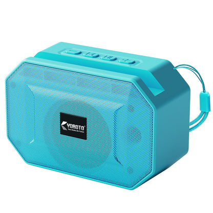 10W Wireless Bluetooth Portable Speaker | 6 Hours Playtime & TWS Mode | Soroo YO-388 – Sky Blue/Yellow/Orange/Grey