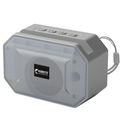 10W Wireless Bluetooth Portable Speaker | 6 Hours Playtime & TWS Mode | Soroo YO-388 – Sky Blue/Yellow/Orange/Grey