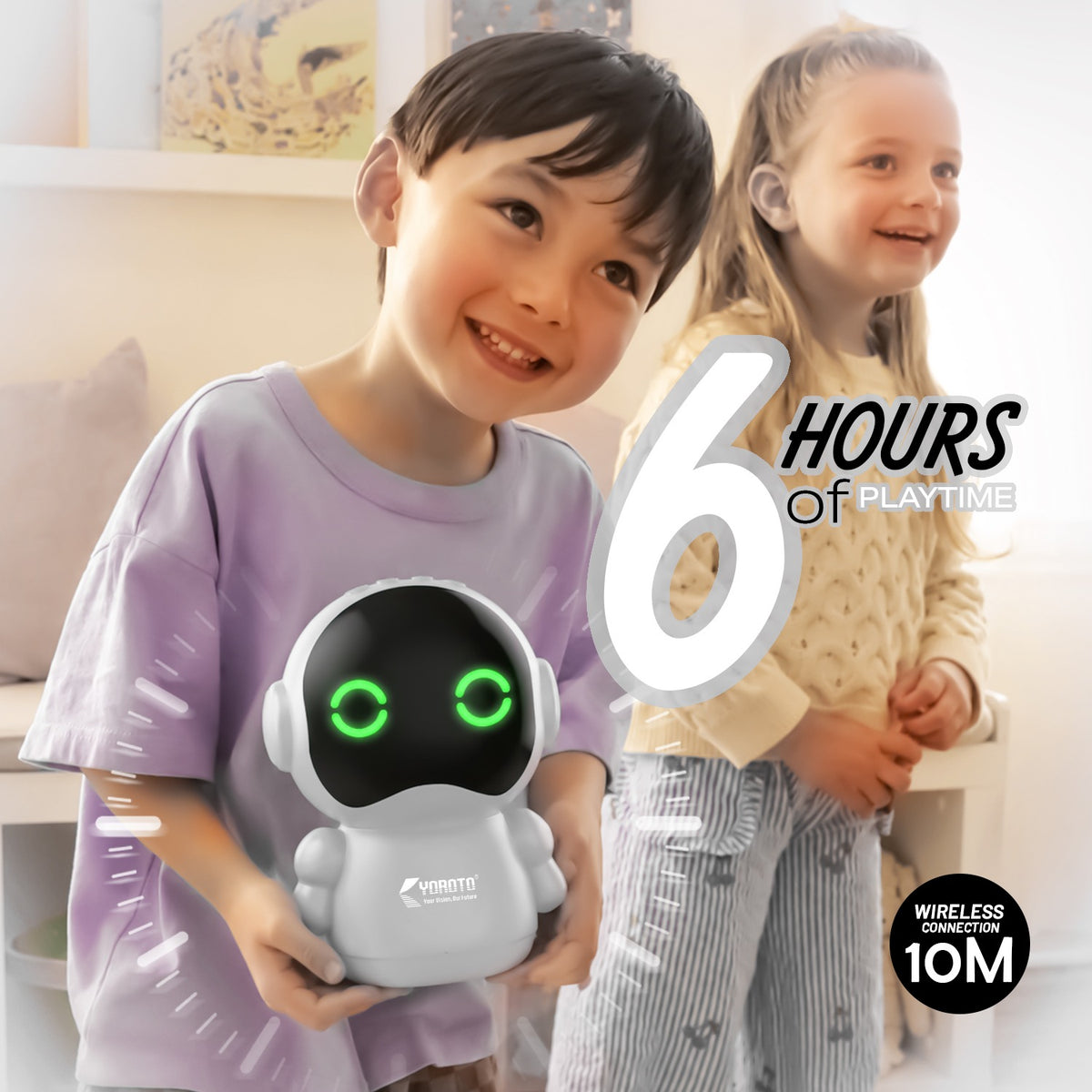 12W Wireless Bluetooth Portable Speaker | 6 Hours Playtime, Kid-Sized Sound & TWS | Soroo YO-445 – Pink/Black/Grey/Sky Blue