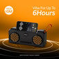 16W Wireless Bluetooth Portable Speaker | 6 Hours Playback, TWS Double Sound, FM & Bluetooth 5.4 | Soroo YO-463 – Red/Yellow/Sky Blue/Green