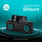 16W Wireless Bluetooth Portable Speaker | 6 Hours Playback, TWS Double Sound, FM & Bluetooth 5.4 | Soroo YO-463 – Red/Yellow/Sky Blue/Green