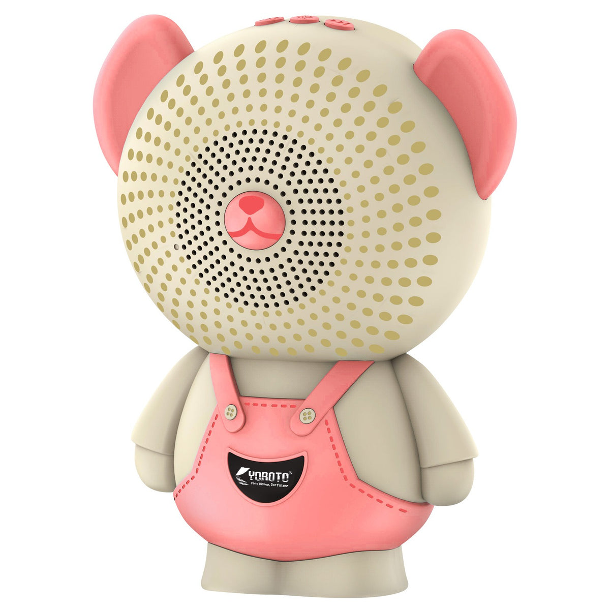 12W Wireless Bluetooth Kids Speaker | 6 Hours Playtime & Kid-Sized Car Sound | Soroo YO-471 – Sky Blue/Pink/Green/Black