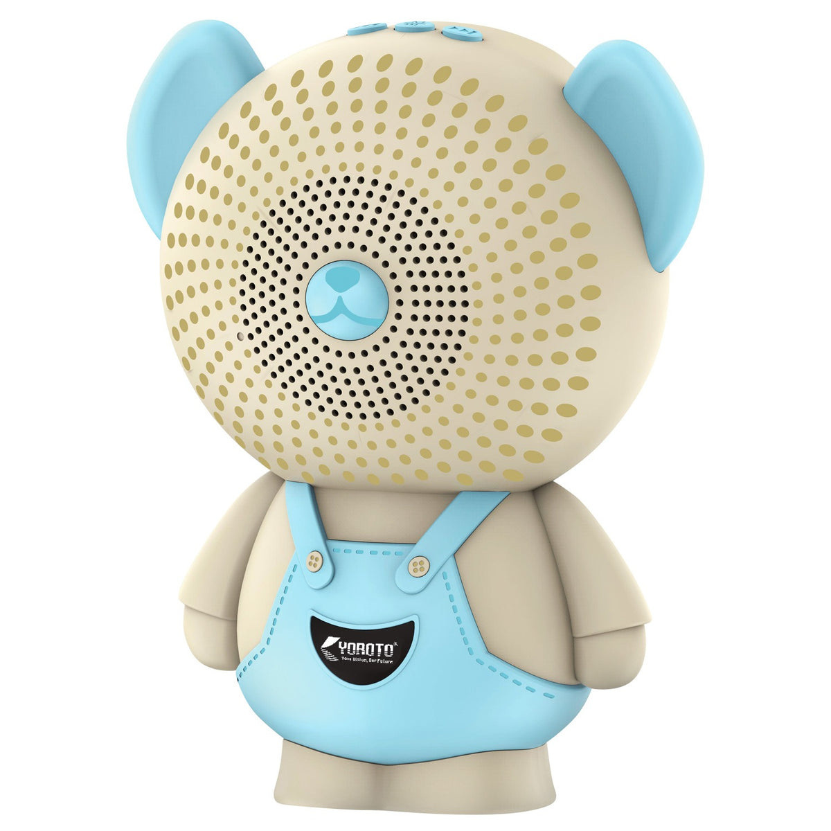 12W Wireless Bluetooth Kids Speaker | 6 Hours Playtime & Kid-Sized Car Sound | Soroo YO-471 – Sky Blue/Pink/Green/Black