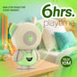 12W Wireless Bluetooth Kids Speaker | 6 Hours Playtime & Kid-Sized Car Sound | Soroo YO-471 – Sky Blue/Pink/Green/Black
