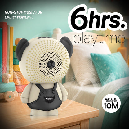 12W Wireless Bluetooth Kids Speaker | 6 Hours Playtime & Kid-Sized Car Sound | Soroo YO-471 – Sky Blue/Pink/Green/Black