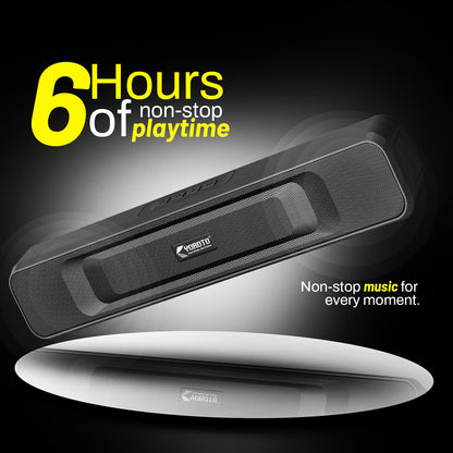 20W Wireless Bluetooth Portable Speaker | 6 Hours Playtime, FM, Bluetooth 5.4 & TWS | Soroo YO-SP23 – Blue/Black/Beige