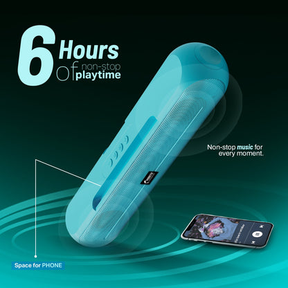 20W Wireless Bluetooth Portable Speaker | 6 Hours Playtime & TWS Mode | Soroo YO-SP29 – Black/Grey/Sage Green/Sky Blue