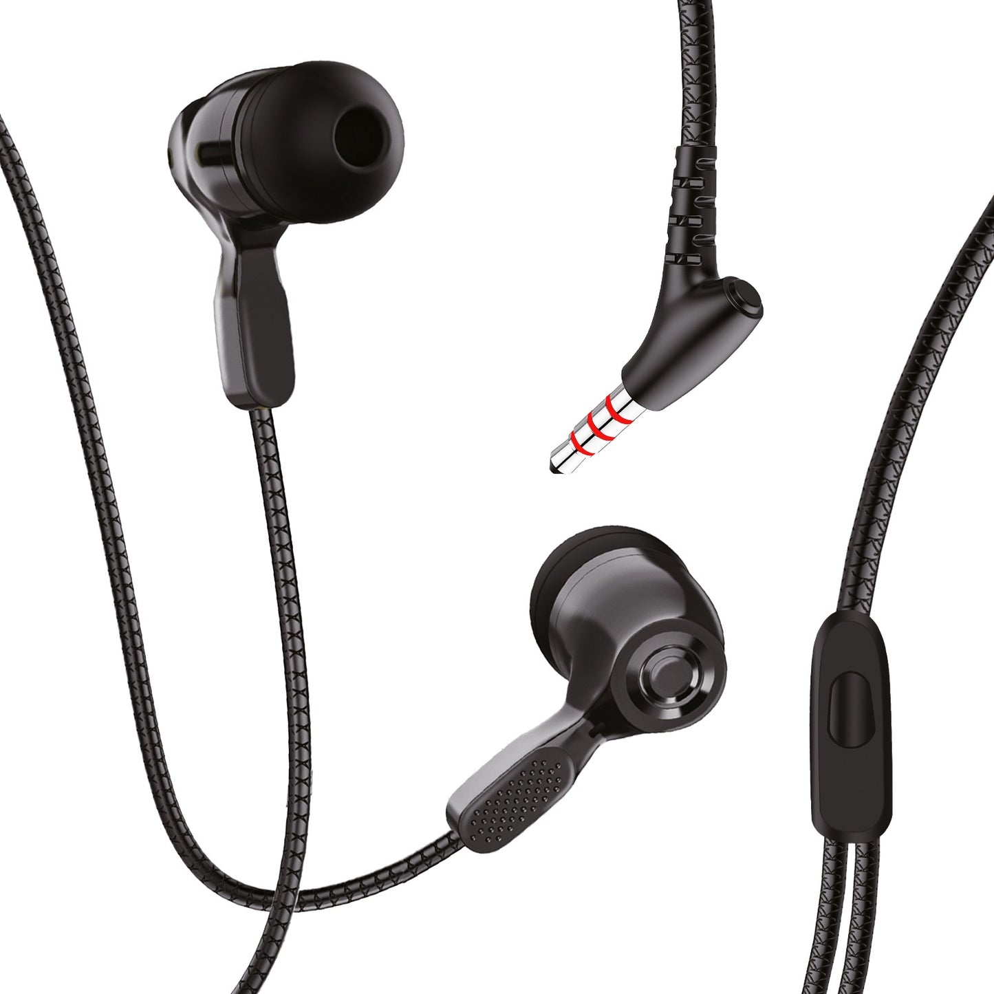 Wired Earphones with Mic, Deep Bass & Hi-Fi Sound Soroo SR-A50