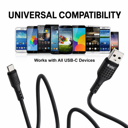 V8 Micro USB Cable | Fast Charging & Data Sync | Soroo SR-DT09V8 – Grey