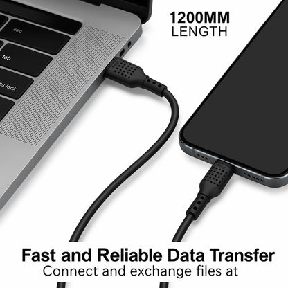 45W Fast Charging Data Cable | High-Speed Charging & Data Sync | Soroo SR-DT17 – Black