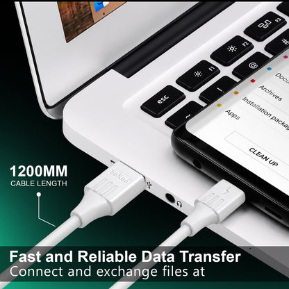 32W Fast Charging Data Cable | Charging & Data Sync Cable | Soroo SR-DTRED2.0 – White