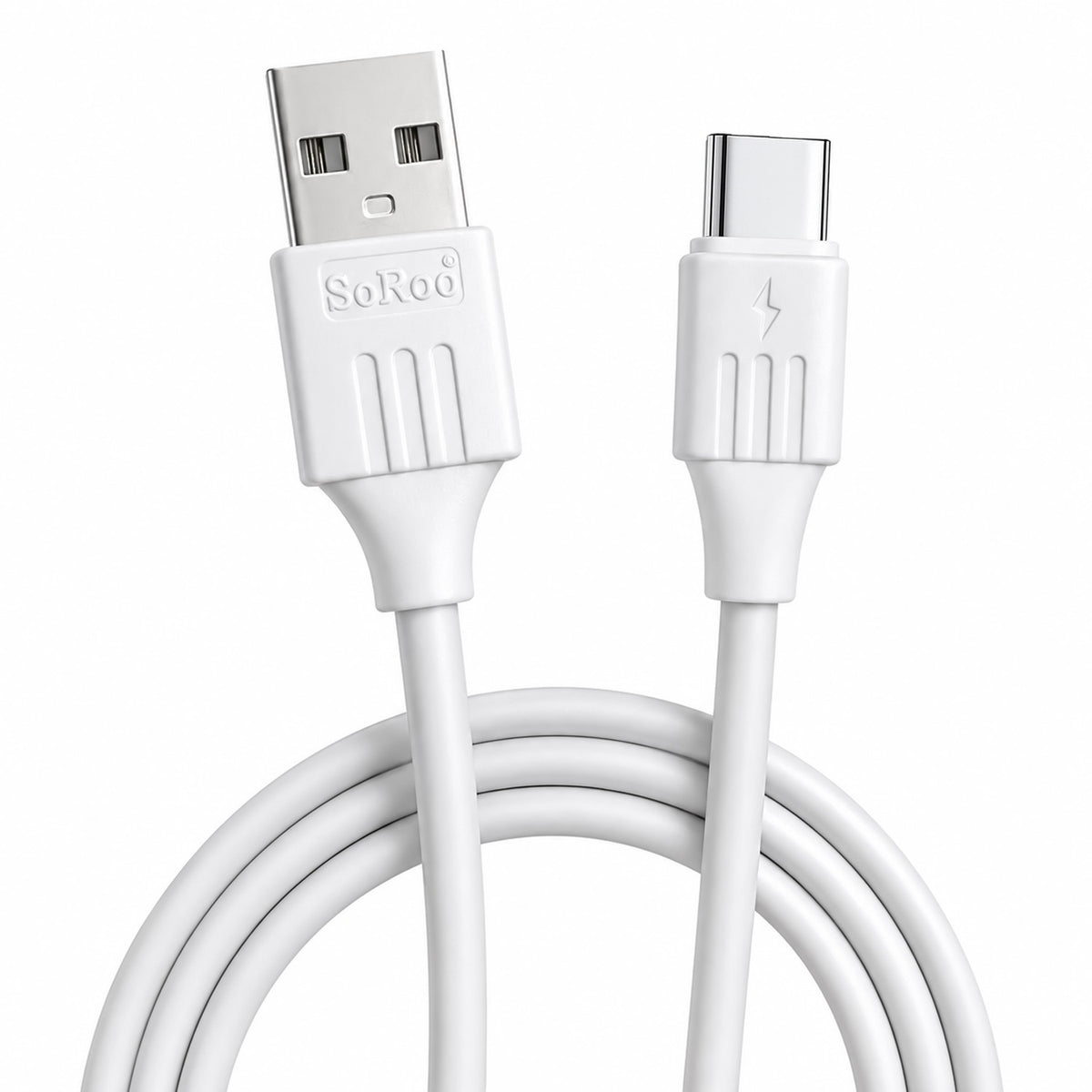 32W Fast Charging Data Cable | Charging & Data Sync Cable | Soroo SR-DTRED2.0 – White