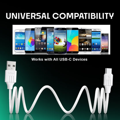 32W Fast Charging Data Cable | Charging & Data Sync Cable | Soroo SR-DTRED2.0 – White