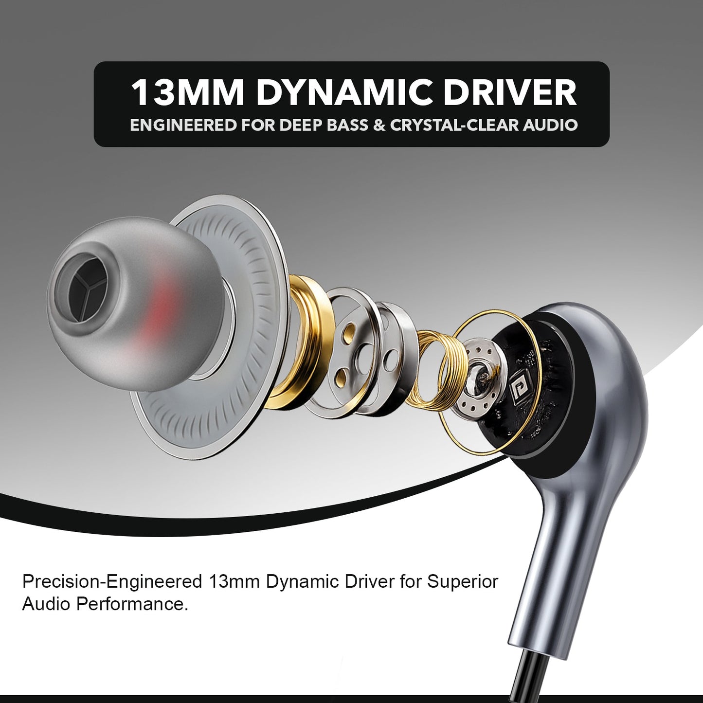 Wired Earphones 13mm Dynamic Driver Hi-Fi Bass Sound Mic Control Type-C In-Ear Earphones SOROO SR-X193