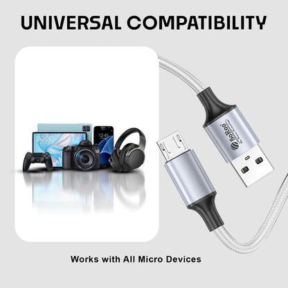 Micro USB Cable V8 | 80W Fast Charging & Data Sync Cable SoRoo SR-DT22V8