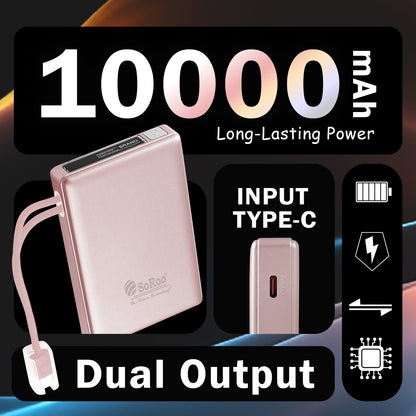 Power Bank Fast Charging 30W 10000mAh SoRoo Future PB193