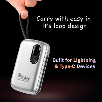 Power Bank Fast Charging 66W 10000mAh SoRoo Future PB194 Golden