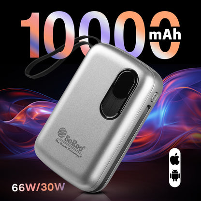Power Bank Fast Charging 66W 10000mAh SoRoo Future PB194 Golden