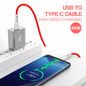 60W Fast Charging Data Cable | 1.2m USB Cable for Fast Charge & Data Sync SoRoo SR-DT18-CBL-RED-01