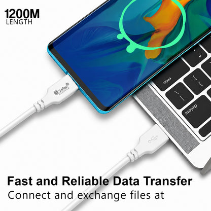 USB to Type C Cable | 32W Fast Charging & Data Sync 1.2m SoRoo SR-DT14