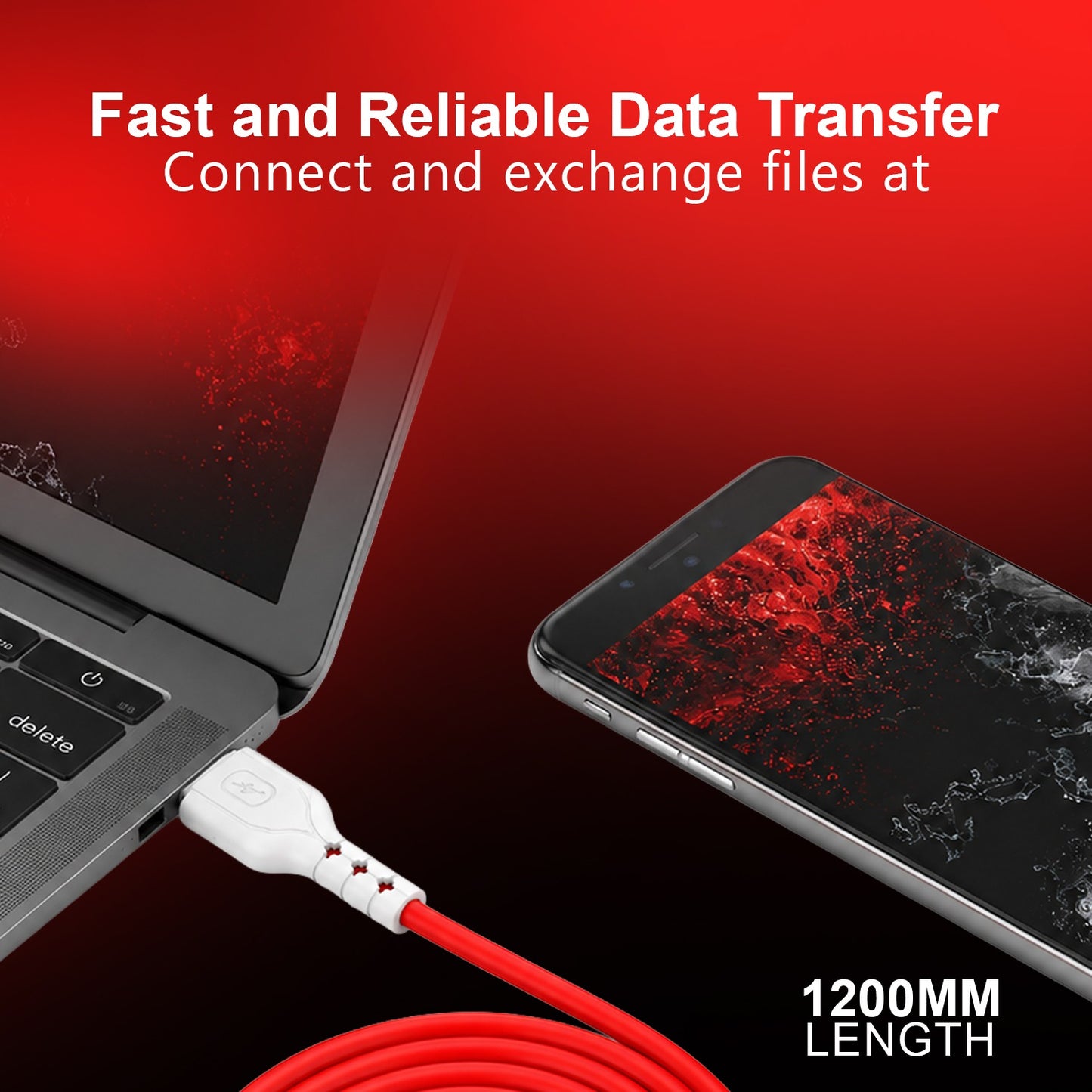 V8 Cable 45W Fast Charging USB to Micro USB Cable | SoRoo SR-DT18V8