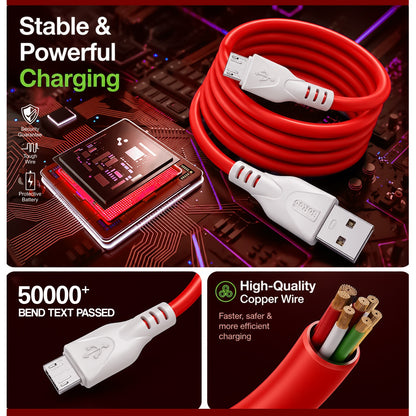 V8 Cable 45W Fast Charging USB to Micro USB Cable | SoRoo SR-DT19V8
