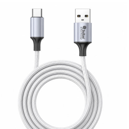 80W Fast Charging Data Cable 1.2m White | SoRoo SR-DT22