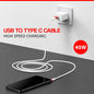 USB to Type C Cable | 40W Fast Charging & Data Sync 1.2m SoRoo SR-DTRED3.0 White