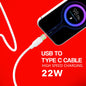 USB to Micro USB Cable 22W Fast Charging Data Sync Cable | SoRoo SR-DTRED4.0V8 – White