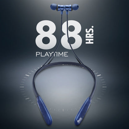Bluetooth Neckband 88Hr ENC Fast Charging SoRoo I-BAND-38 Black