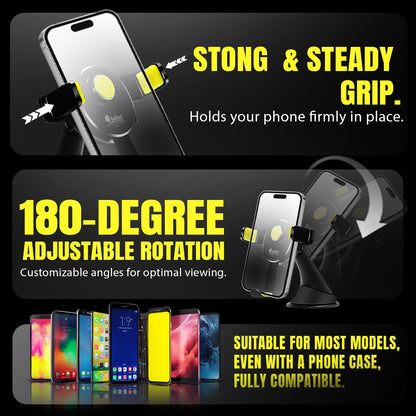 Car Mobile Holder 360° Touch Lock Strong Suction Soroo CH-14