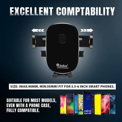 Car Mobile Holder 360° Rotation Touch Lock Strong Grip Soroo CH-16