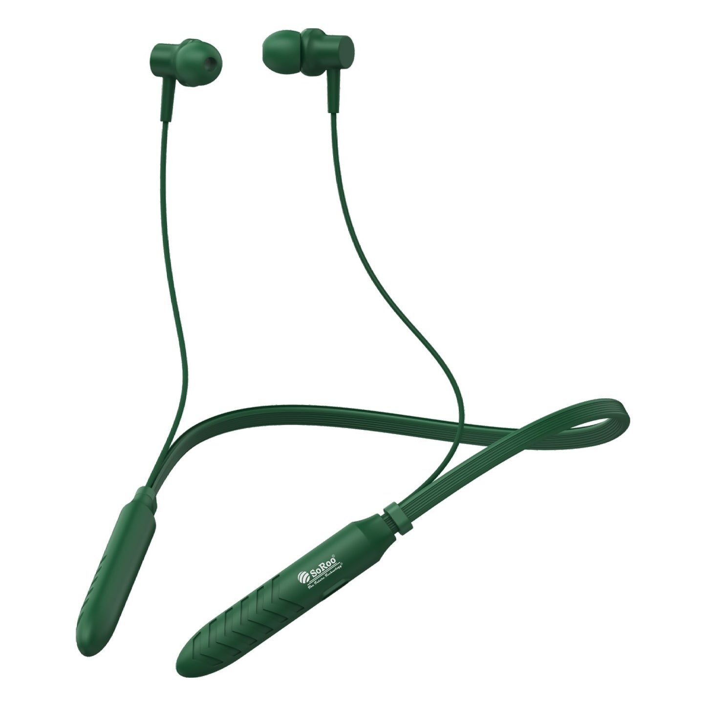 Wireless Bluetooth Neckband Deep Bass ENC Fast Charging Soroo Dhoom 6 Bluetooth Earphones